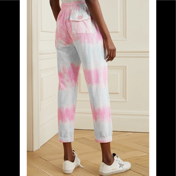 New LOVESHACKFANCY Santinella Pant Sweatpants in Cherry Fizz - Picture 3 of 5